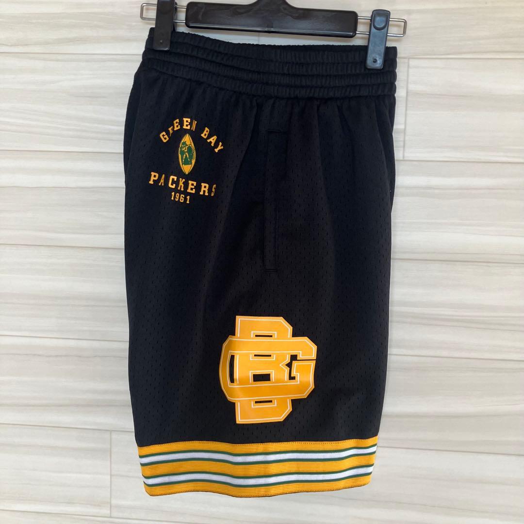 【新品】 NFL グリーンベイ・パッカーズ　アメフト　ハーフパンツ　バスパン