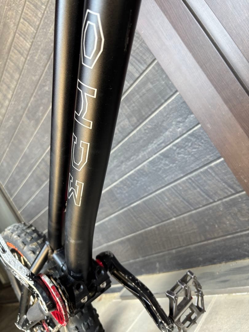 ECHO トライアル自転車　HOPEブレーキ付き　パーツおまけ付き
