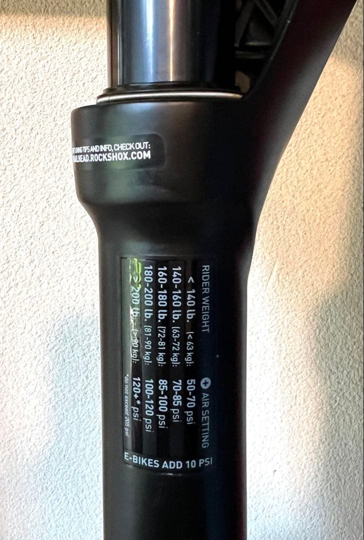 パーツ RockShox Recon Silver RL 140mm 29 Boost