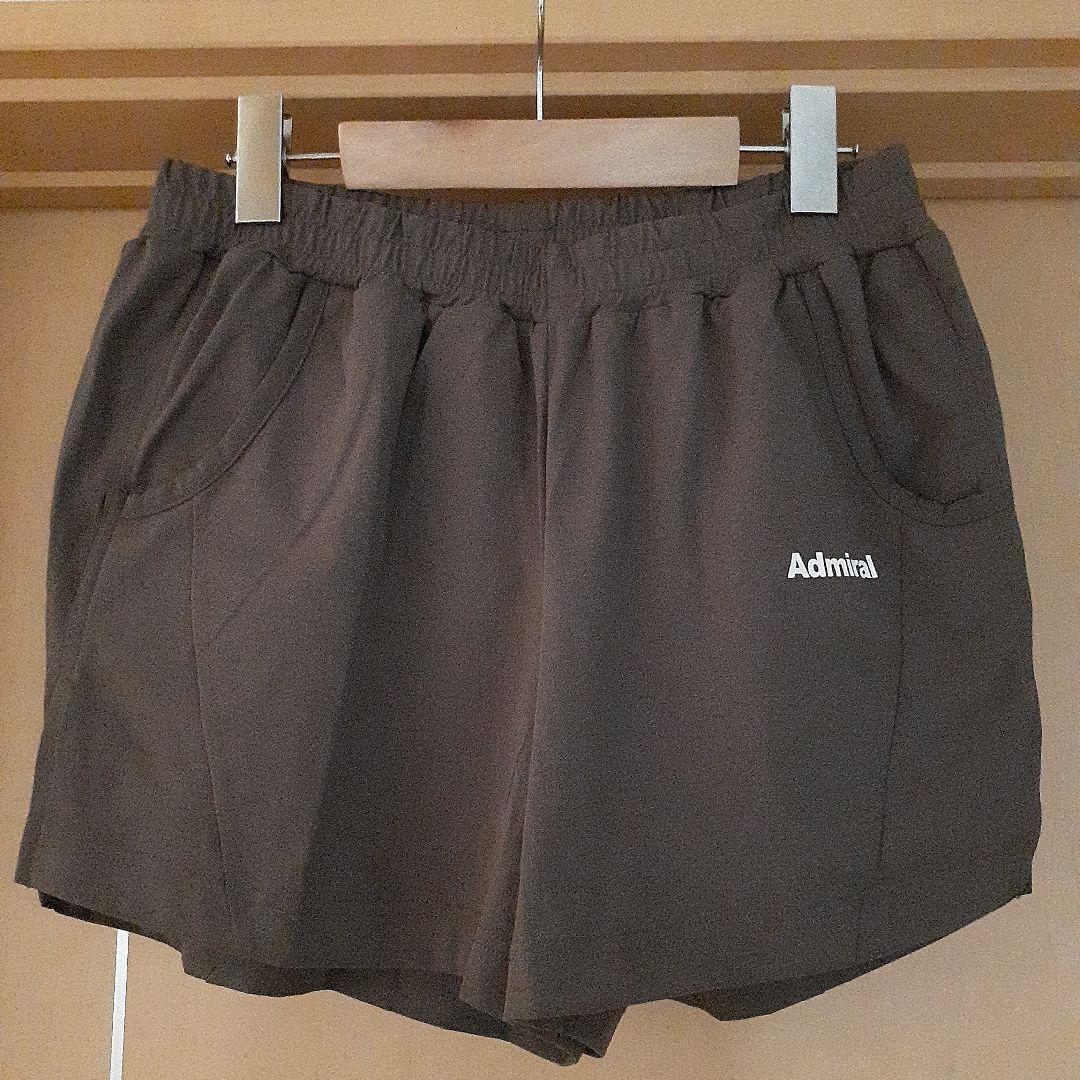 NA【美品】 admiral レディーステニス サイドスリットショーツ M