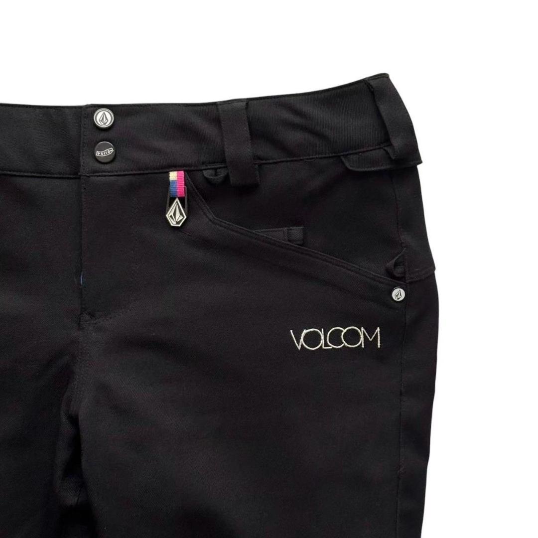 VOLCOM ボルコム スノーボードウェア 黒 マルチカラー ジャケット スキー
