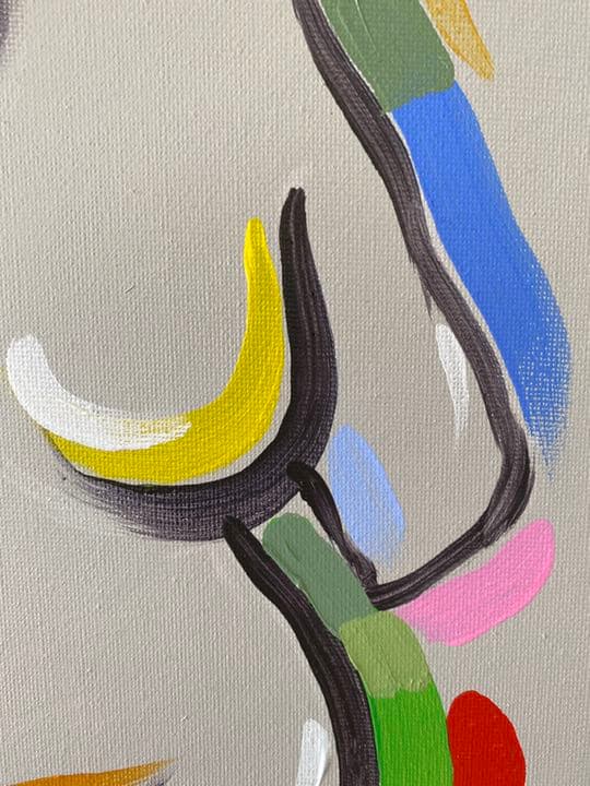 アクリル絵画原画　一点物