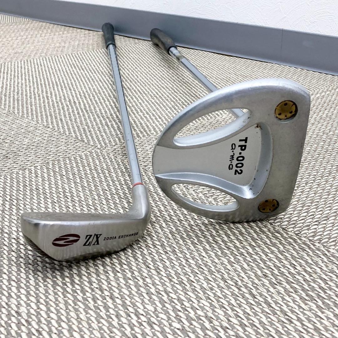 【引取限定】アイアン ドライバー パター 15本 セット キャディバック 付き