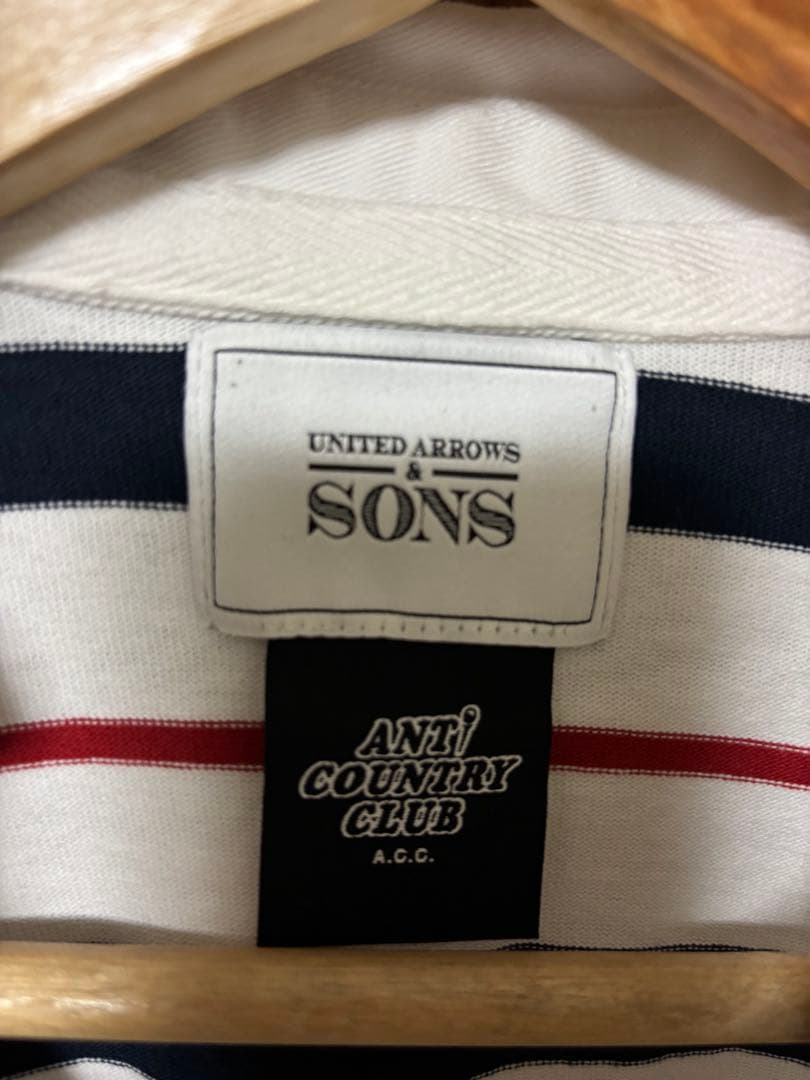 anti country club × UA ラガーシャツ Lサイズ
