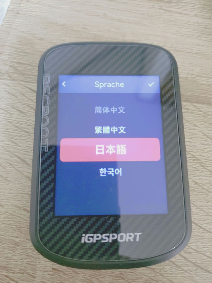 【美品】iGPSPORT BSC300T サイクルコンピューター 本体