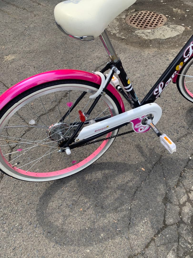 ジュニアサイクル　22インチ　女の子　あさひ自転車 札幌引取り限定