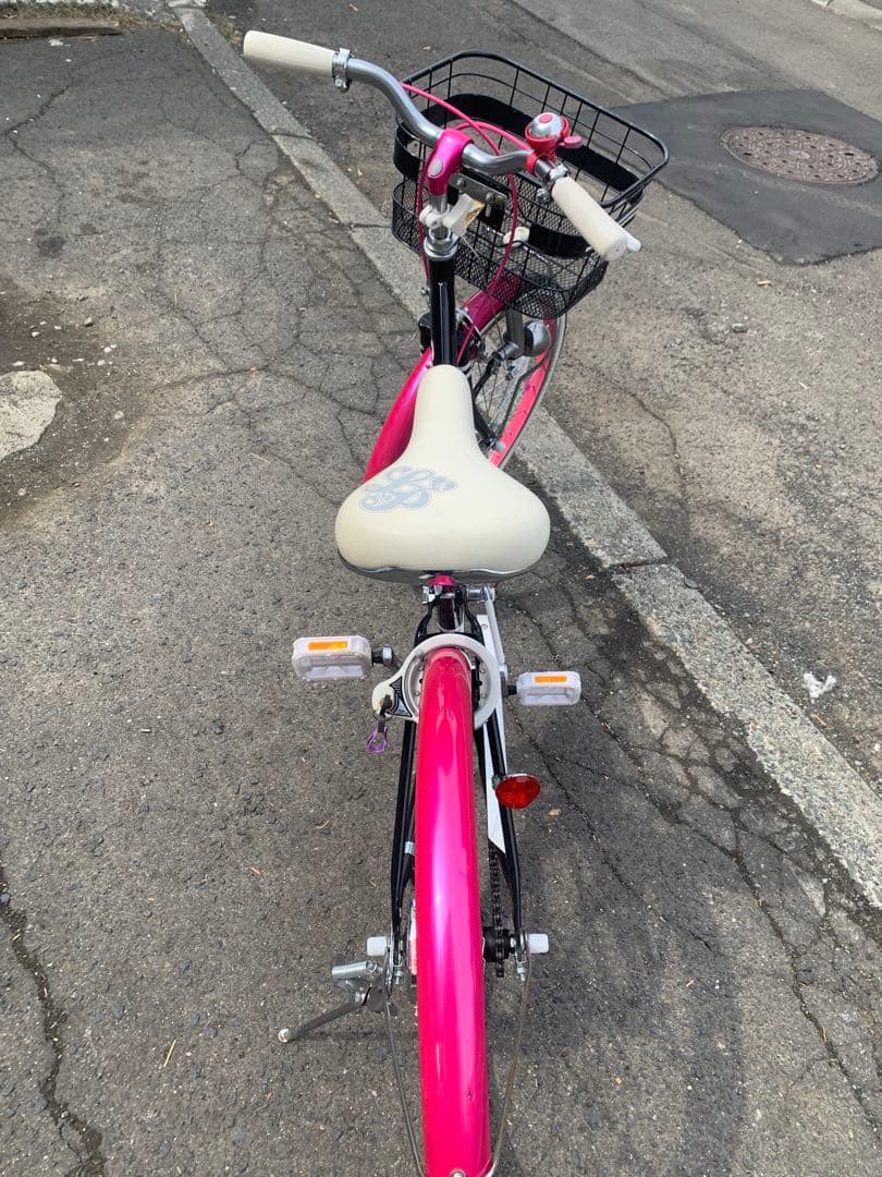 ジュニアサイクル　22インチ　女の子　あさひ自転車 札幌引取り限定