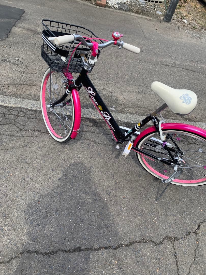 ジュニアサイクル　22インチ　女の子　あさひ自転車 札幌引取り限定