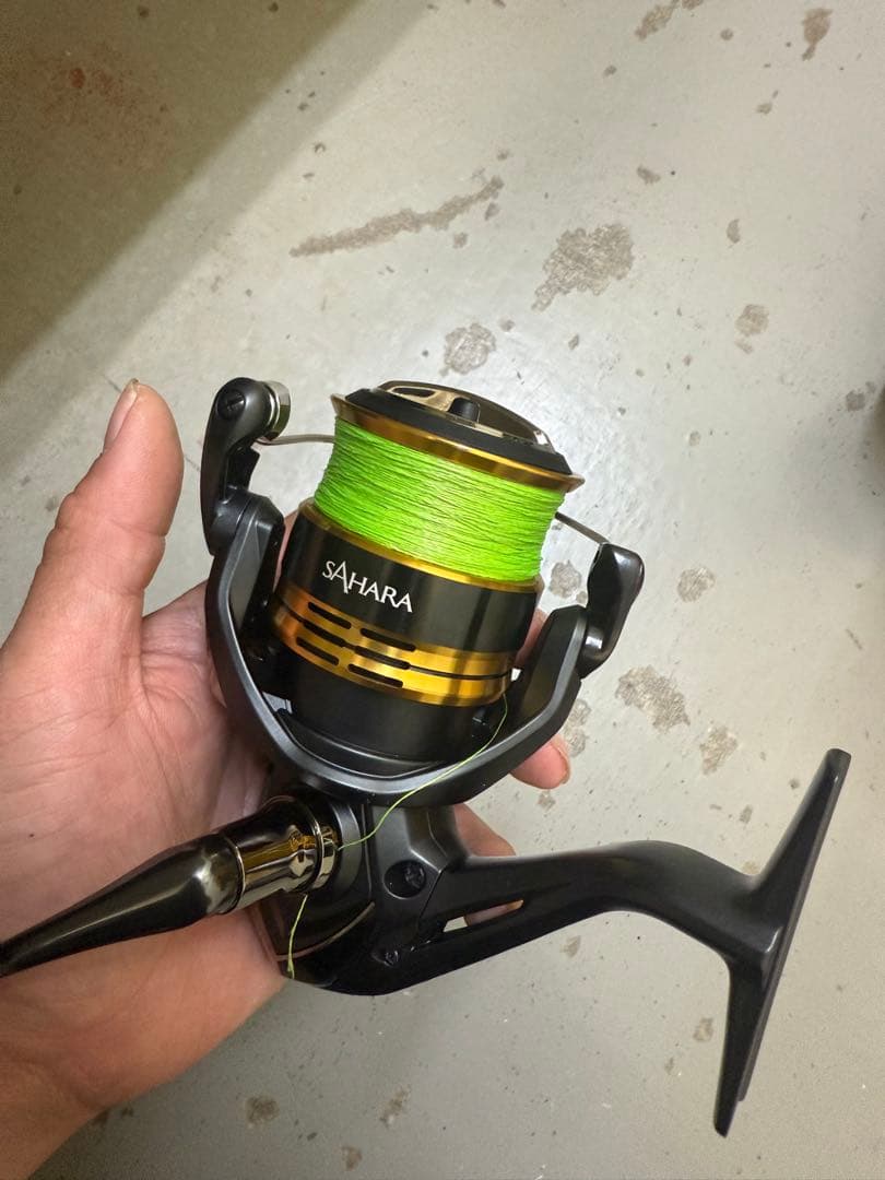SHIMANO SAHARA サハラ C5000XG + Line Pe 2.0