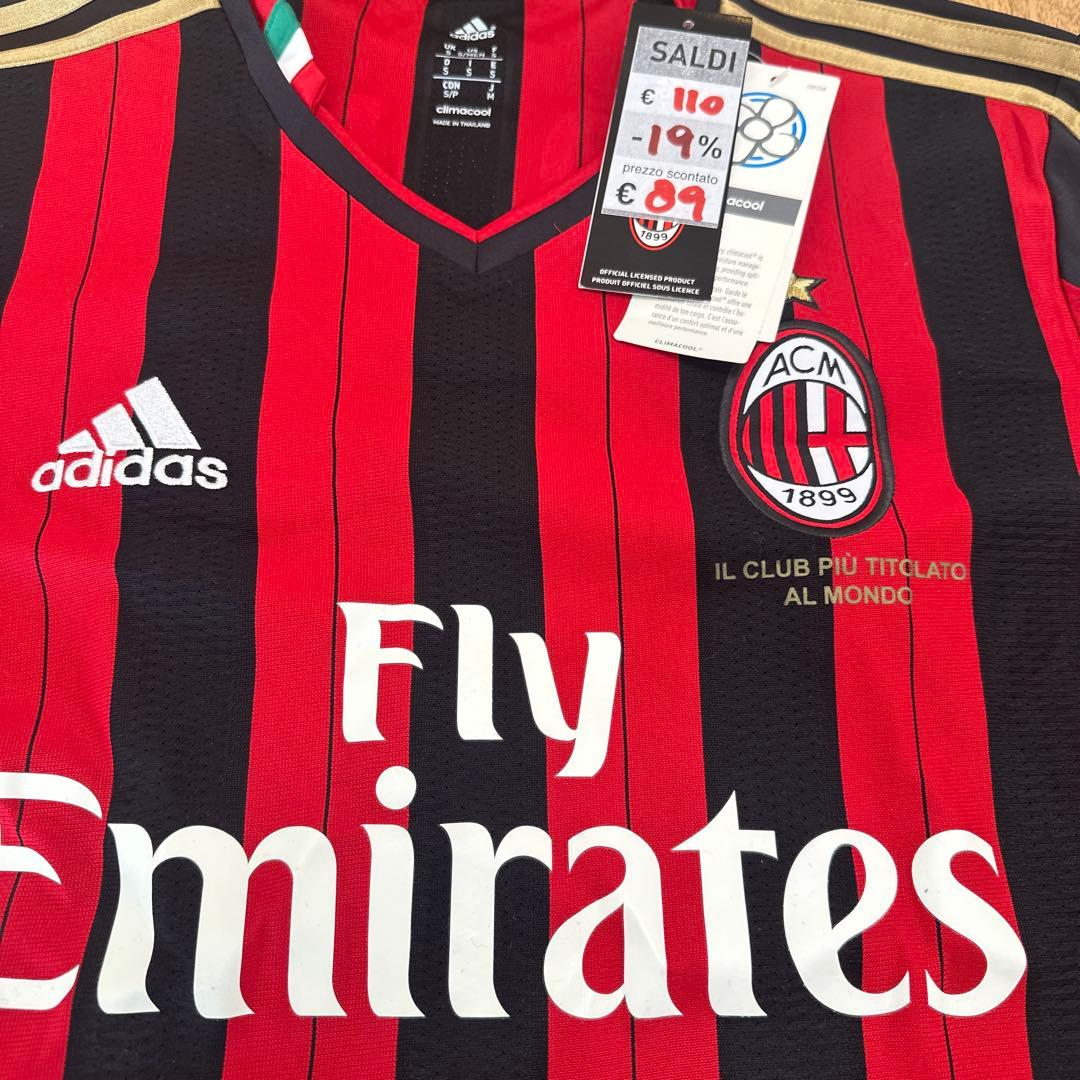本田圭佑ACミラン adidas シャツ 赤黒 7番