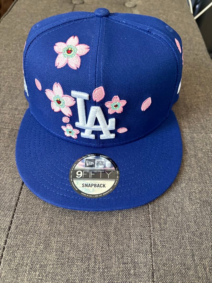 新品未使用ニューエラ ドジャース キャップ9FIFTY 開幕戦 TM/KK村上隆