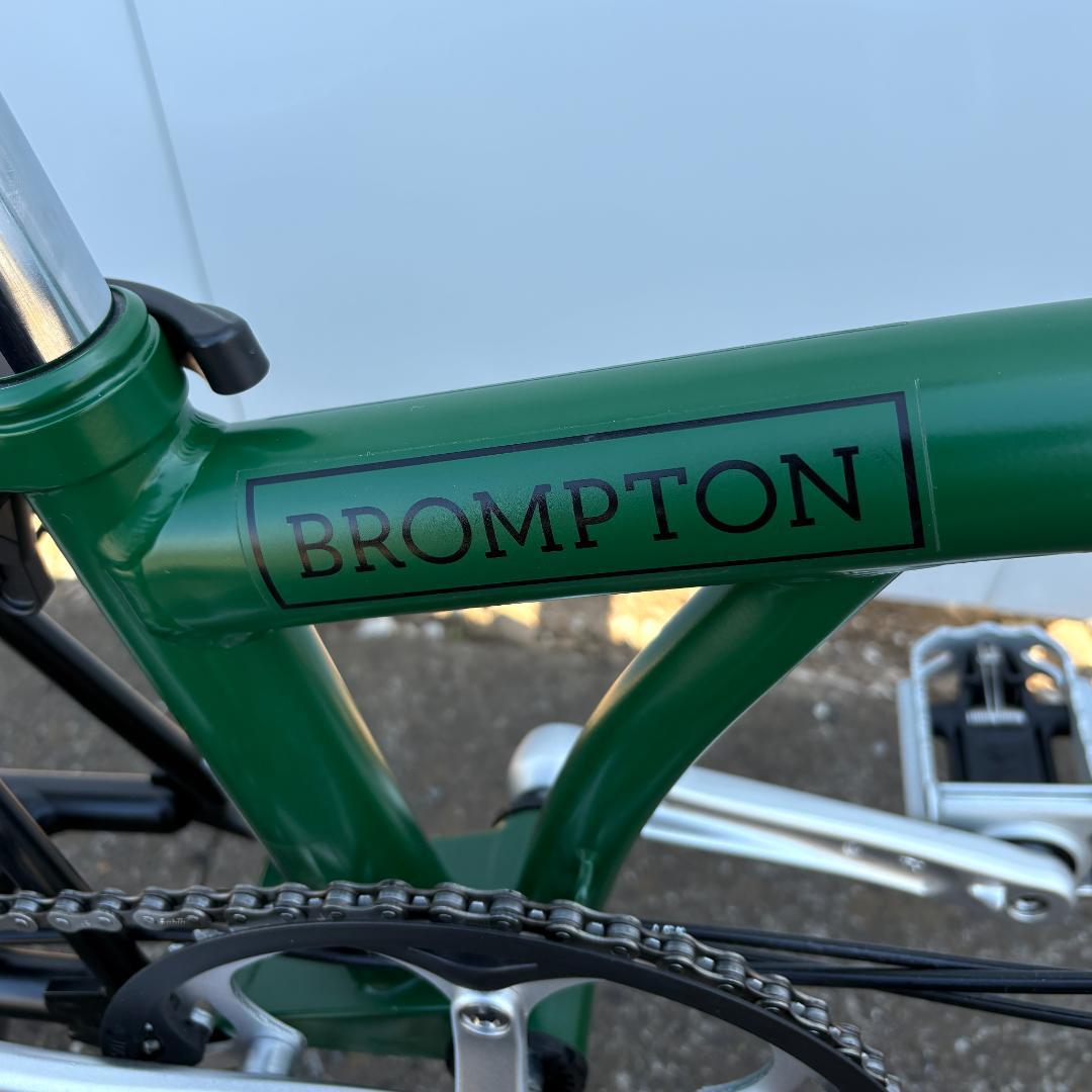 y*u様 BROMPTON　S6L　レーシンググリーン/ブラック　2021年式