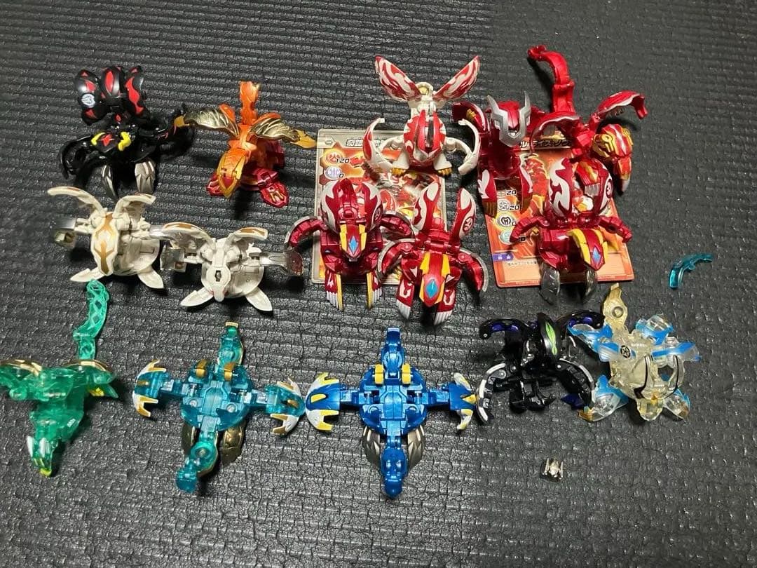 爆丸 セット まとめ売り カード付き 現状品 15体セット
