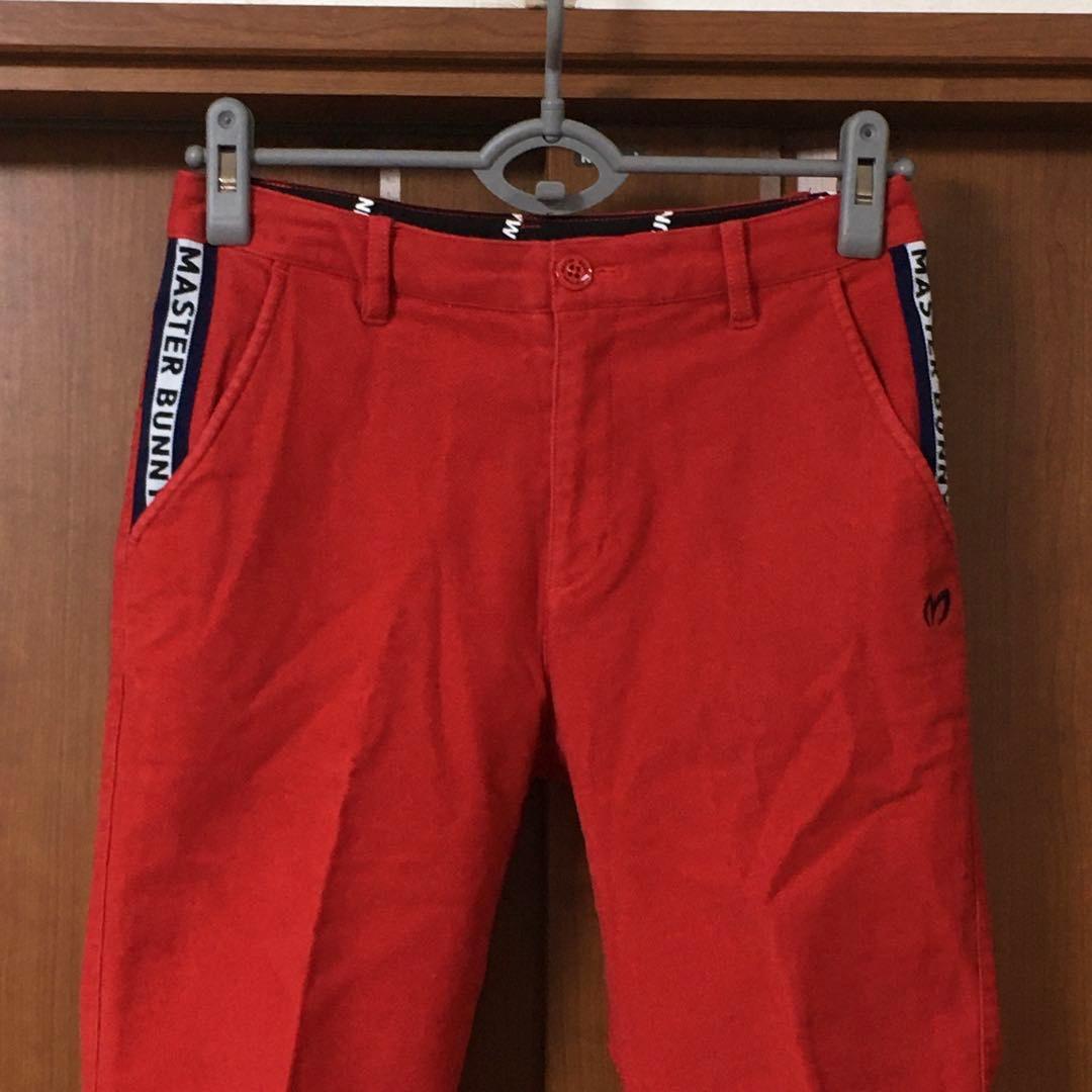 マスターバニーエディション　ストレッチパンツ　０　赤　TSI　パーリーゲイツ