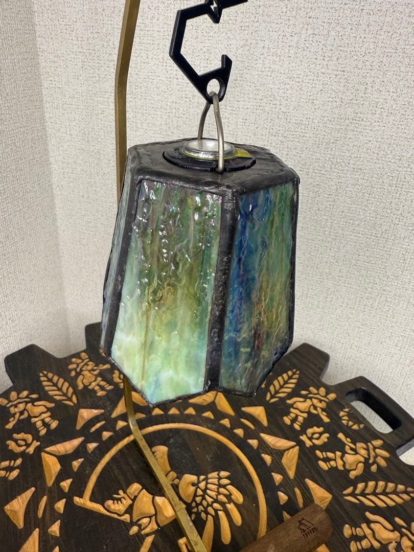 ハンドメイド ステンドグラスシェード