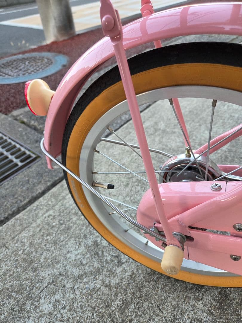 ブリヂストン ハッチ ピンク子供用自転車 キッズ 16インチ
