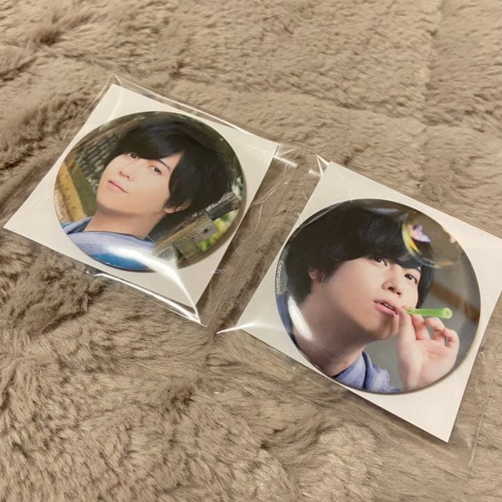 【値下げ】斉藤壮馬ブロマイド 斉藤壮馬缶バッジ バラ売り可