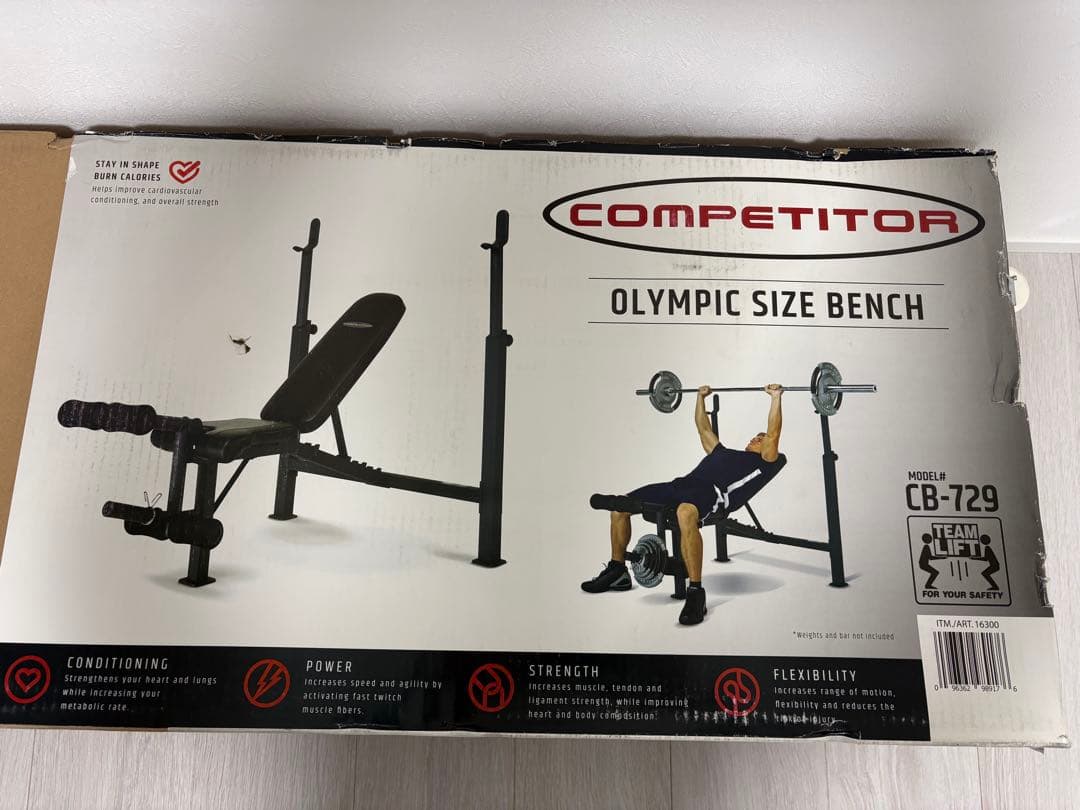 本日限定値引き‼️COMPETITOR オリンピックベンチ CB-729
