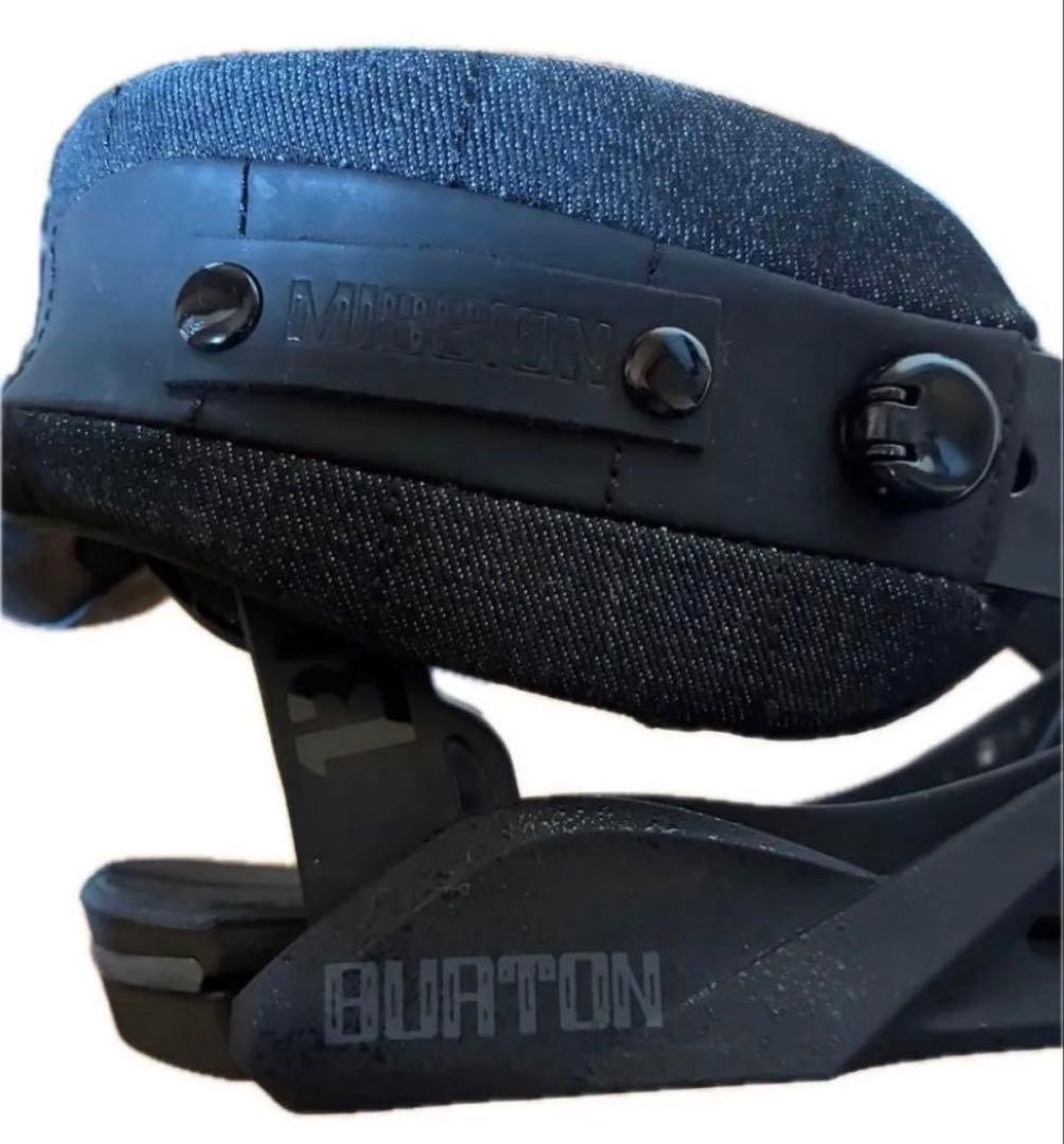 Burton MISSION スノーボード ビンディング ブラック