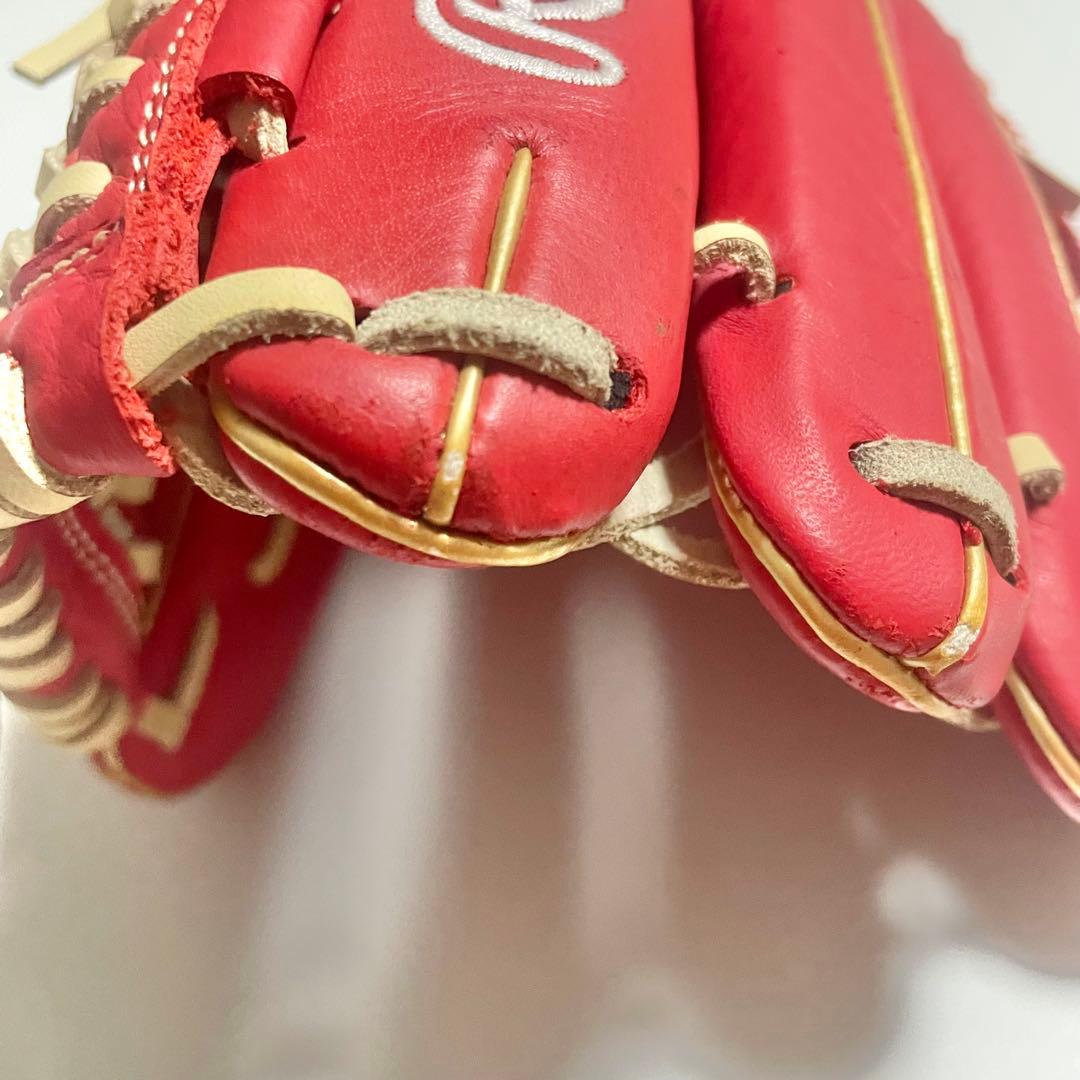 Rawlings 軟式グローブ 赤　オールラウンド