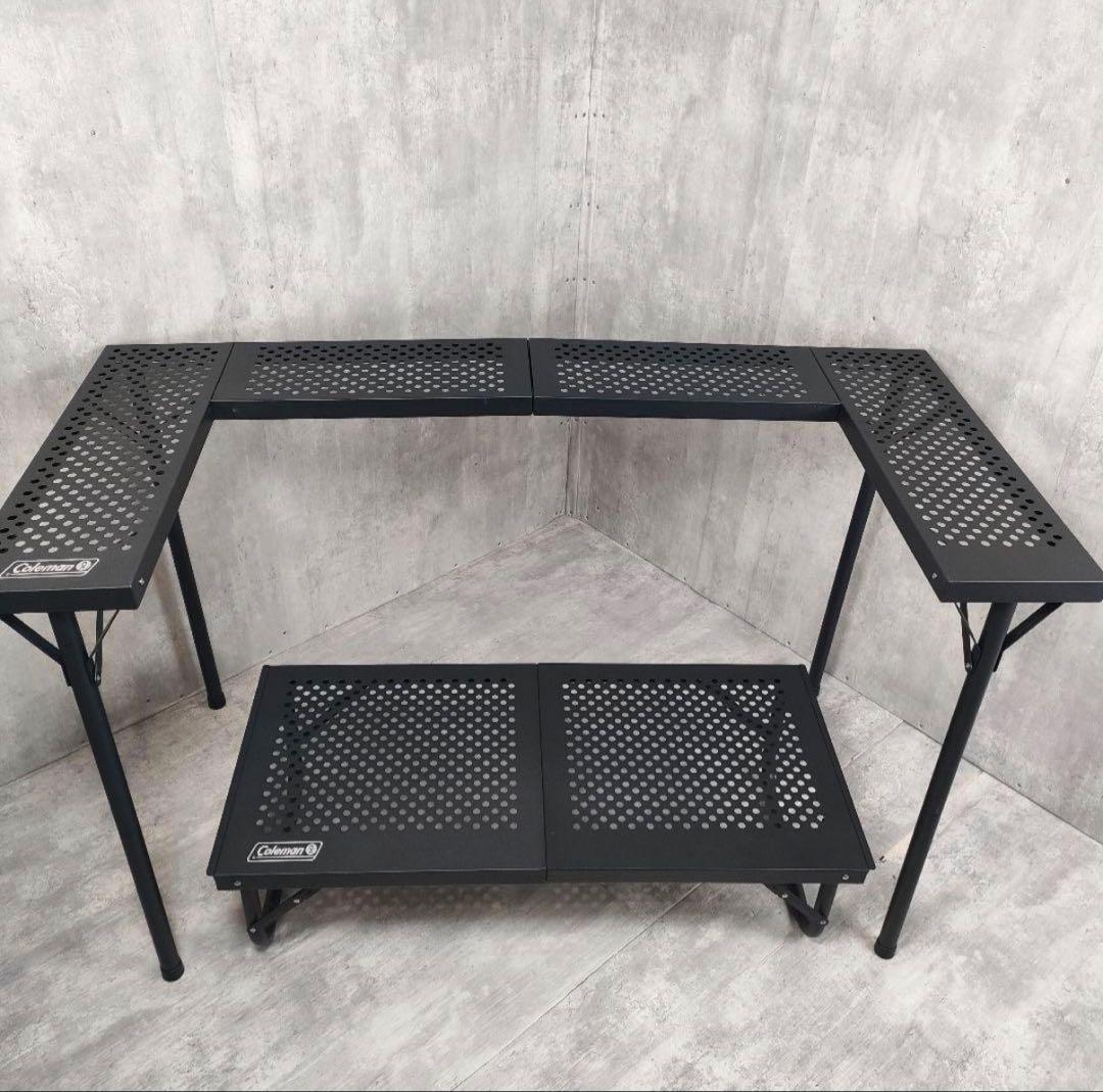 お見逃しなく✌️コールマン Coleman 3way テーブル キャンプ BBQ