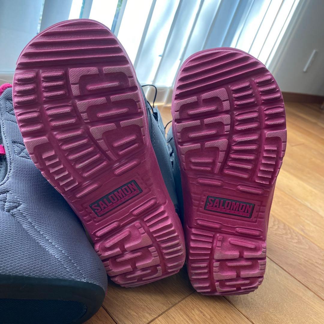 【超美品】SALOMON スノーボード　ブーツ　レディース　23.5cm