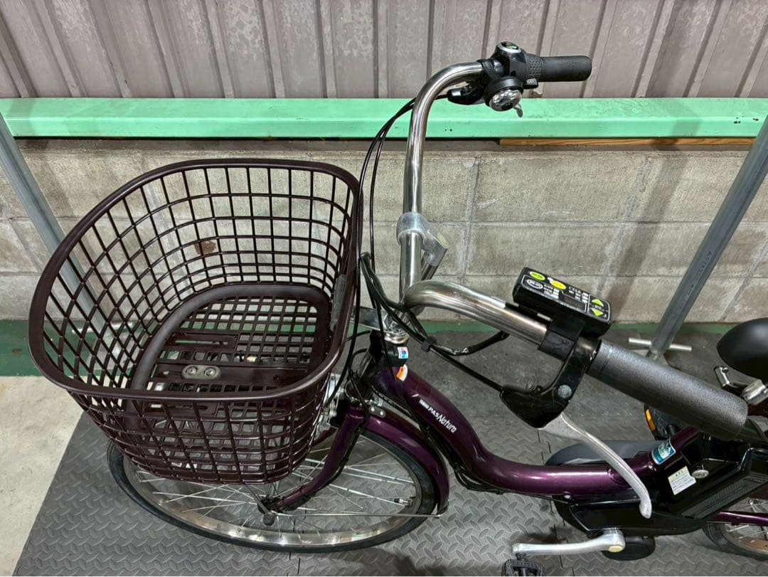 №8746電動自転車ヤマハPASナチュラ24インチ