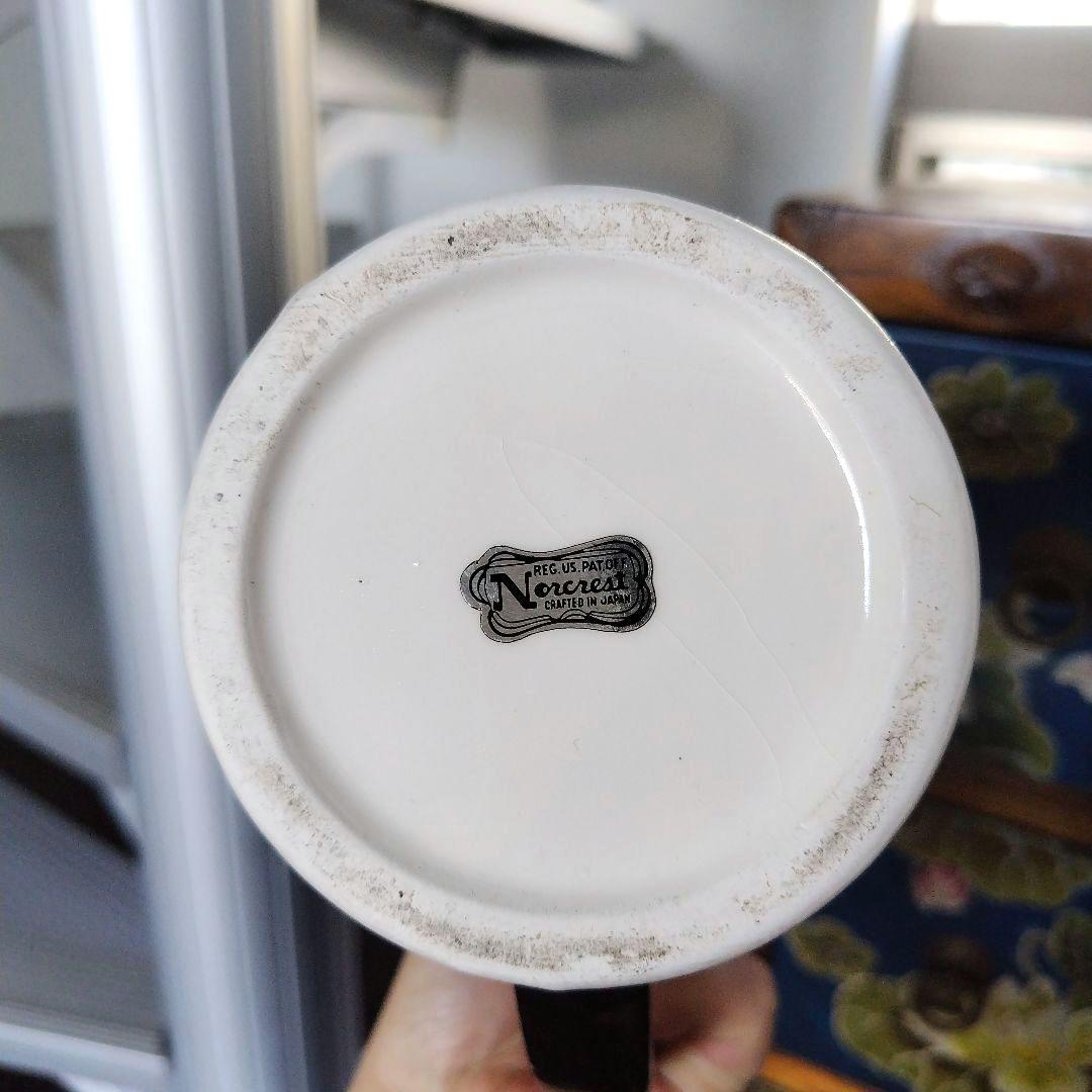 【美品！】Norcrest アヒル デキャンタ ヴィンテージ 陶器 置物 レトロ