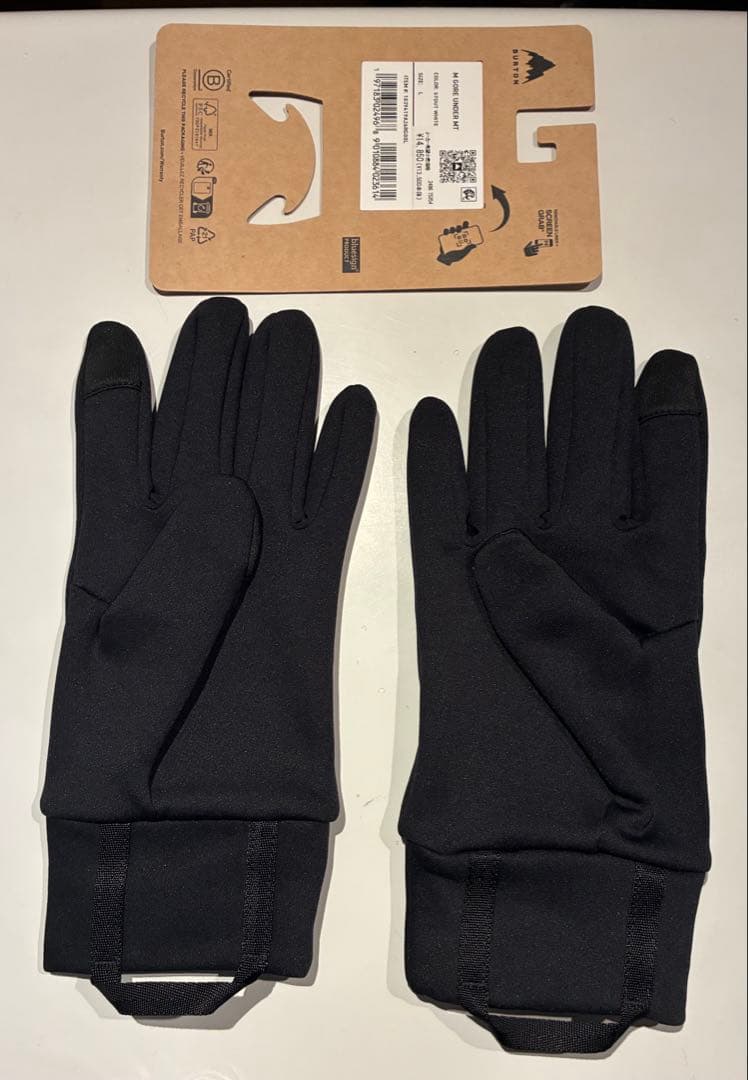 Burton GORE-TEX アンダーグローブmittenWhite Lサイズ