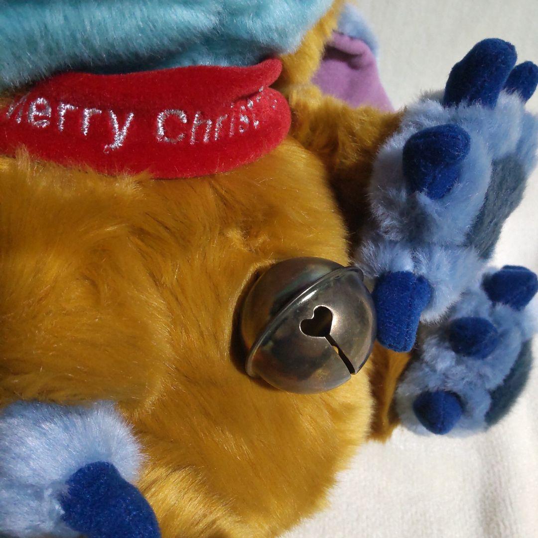 タグ付き☆特大　スティッチ　トナカイ　ぬいぐるみ☆クリスマス　ディズニーストア