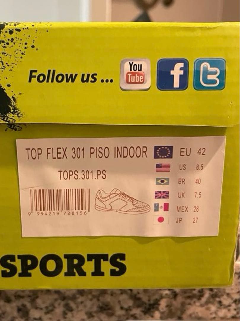 値下げスペイン 海外モデル Joma ホマ TOP-FLEX フットサルシューズ