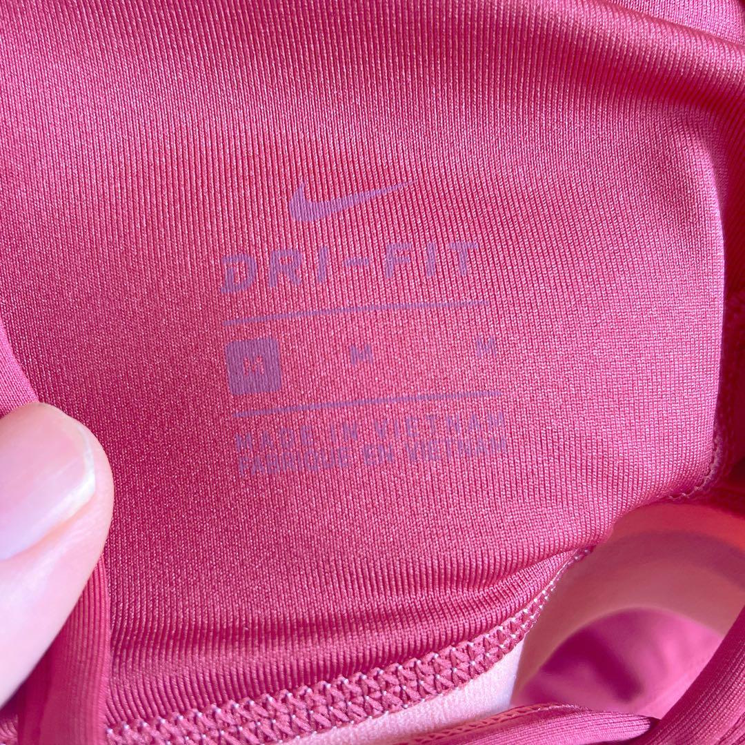 NIKE Dri-FIT レディース トレーニングウェア 上下セット M ピンク