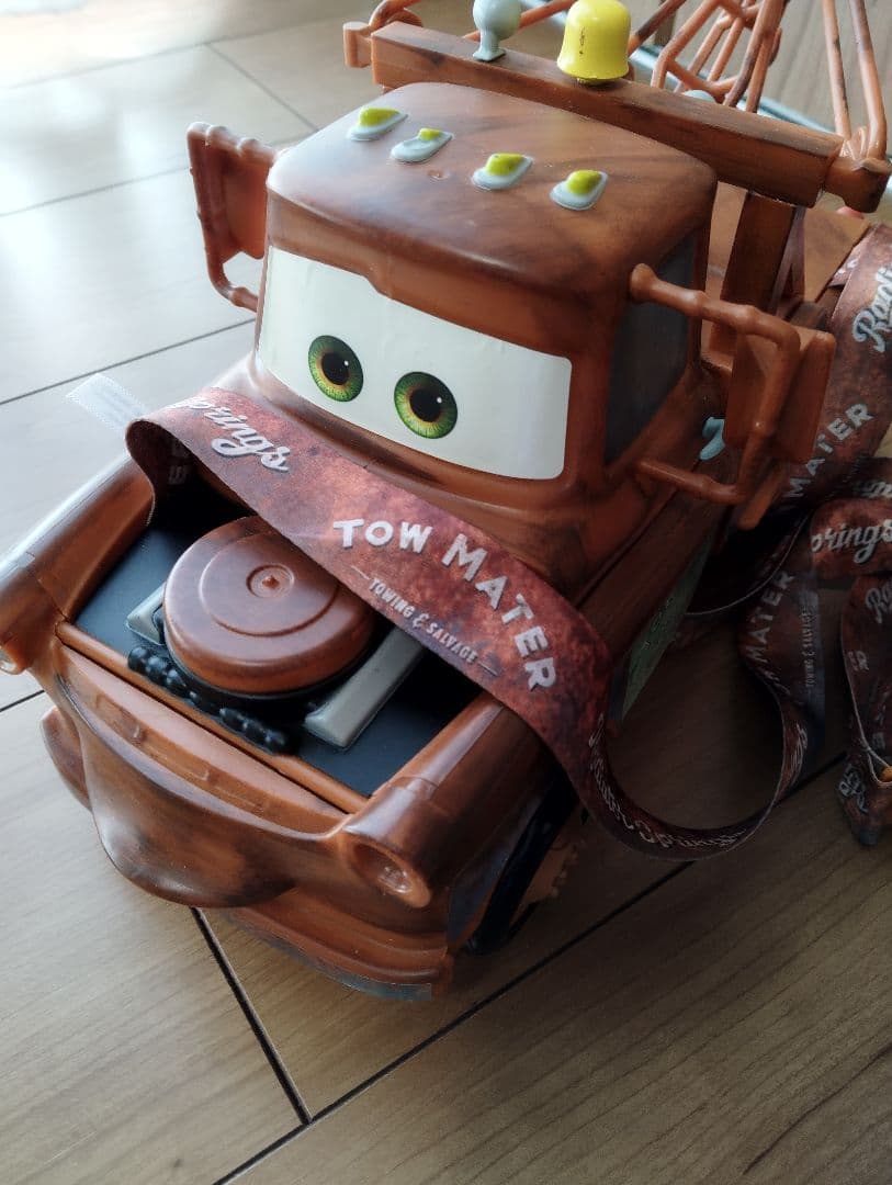 新品● USディズニー購入 メーター　カーズ　 ポップコーンバケット