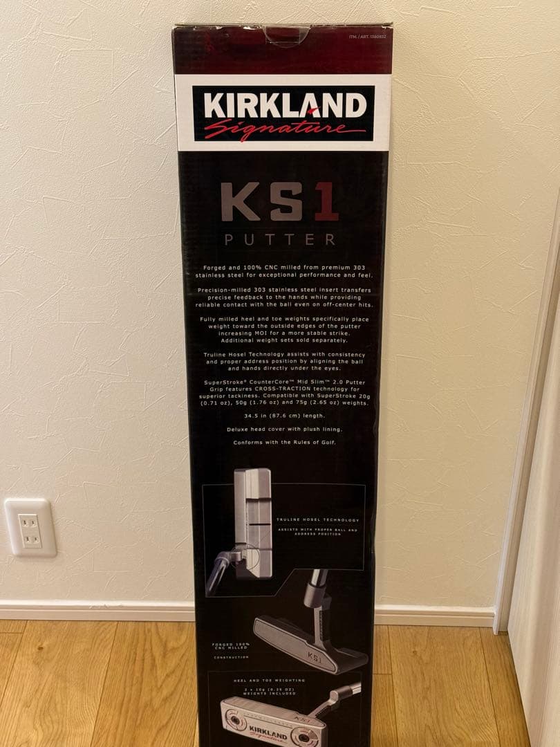 KIRKLAND Signature KS1 ゴルフパター　新品未使用　コストコ