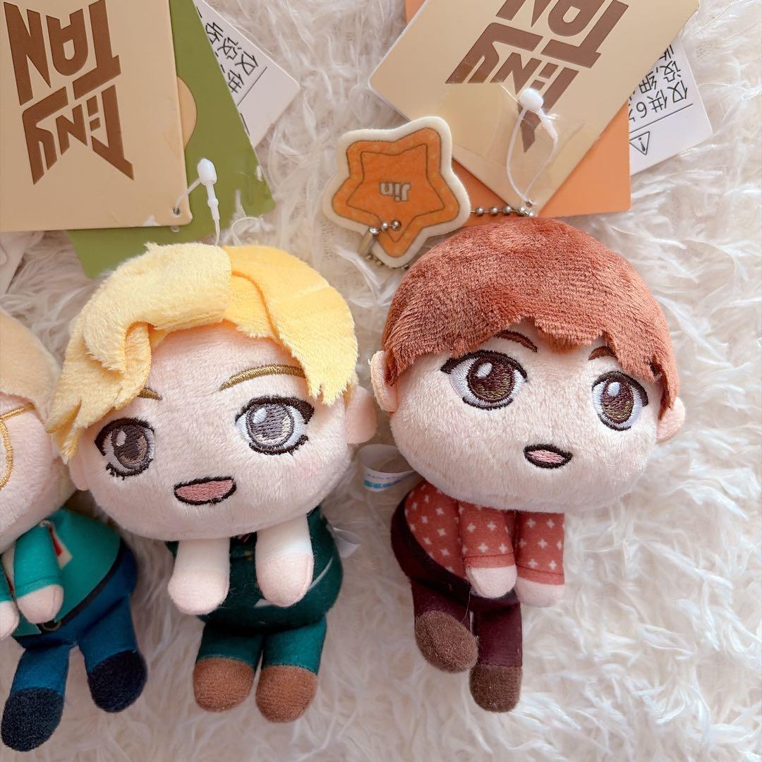 BTS TinyTAN ぬいぐるみ ジン テテ ジミン V マスコット