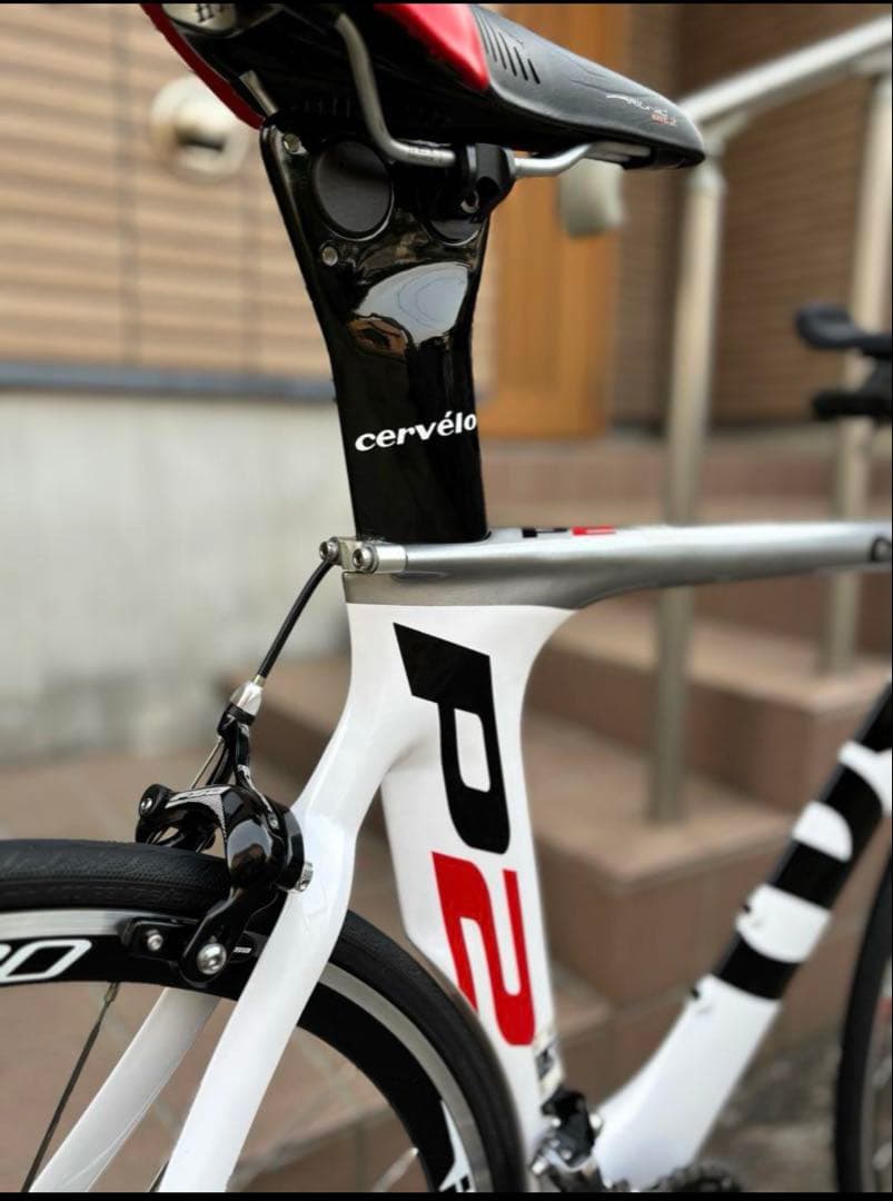 Cervelo P2 FSA group set 48cm グレー/レッド