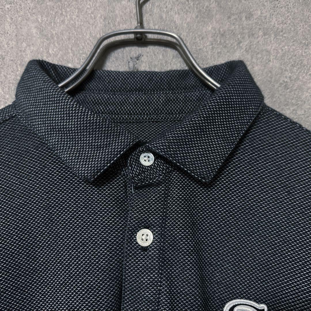 St ANDREWS セントアンドリュース ロゴ ポロシャツ 長袖 ゴルフウェア