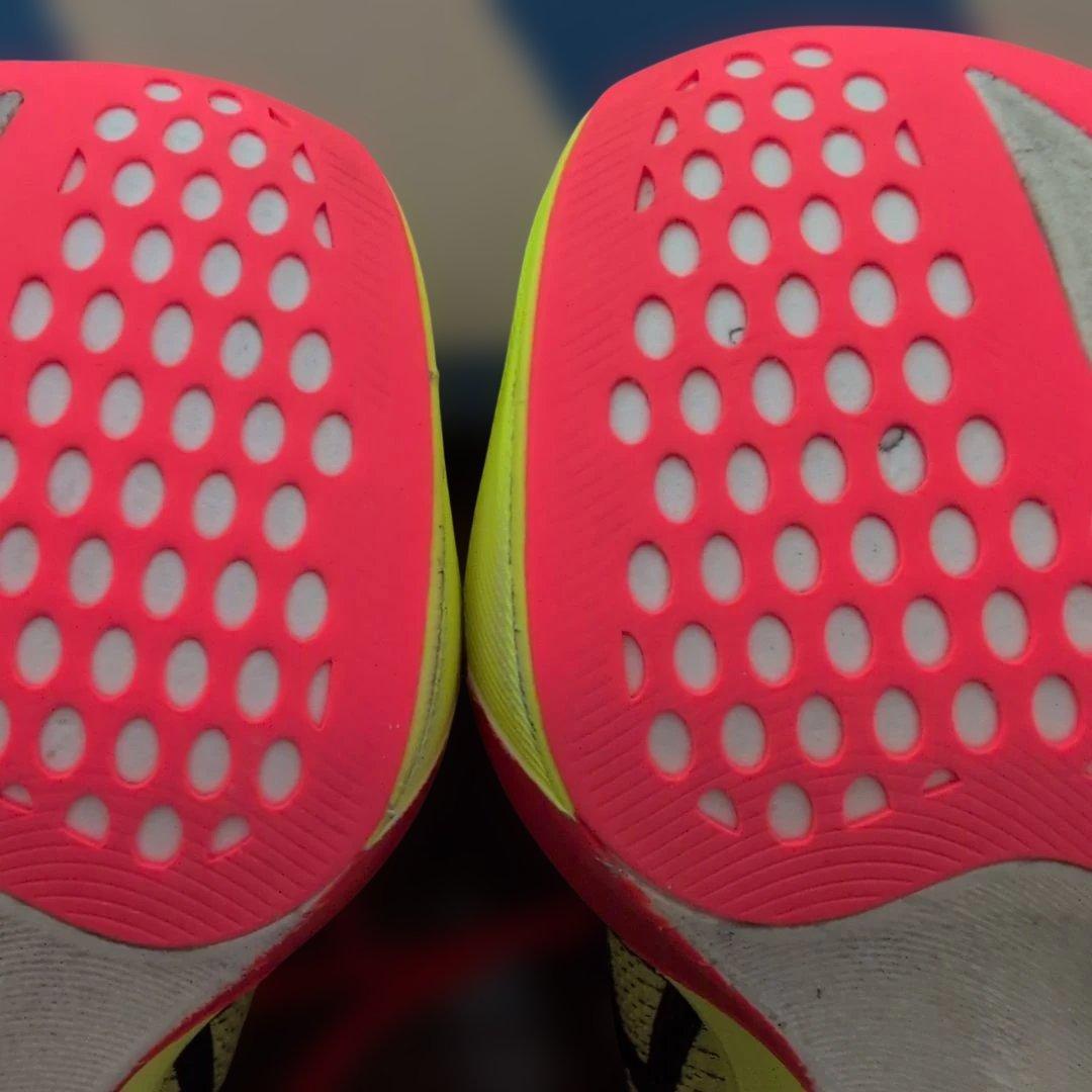 ASICS メタスピードスカイパリ　蛍光イエロー/オレンジ 24.5cm