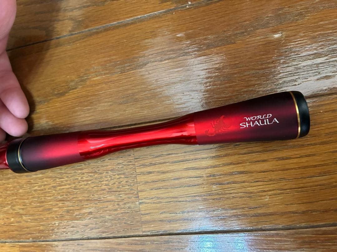 2/24まで！WORLD SHAULA ルアーロッド レッド