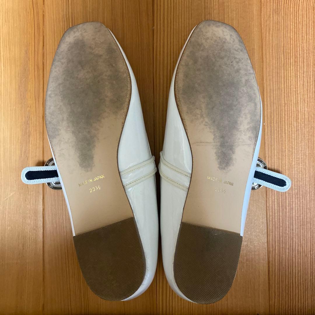 ロッタデザイン　ひろめぐコラボバックルベルテットバレエ　レディース美品23.5
