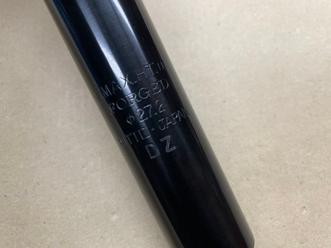 NITTO S65 27.2mm 250mm 日東 ニットー シートポスト 黒