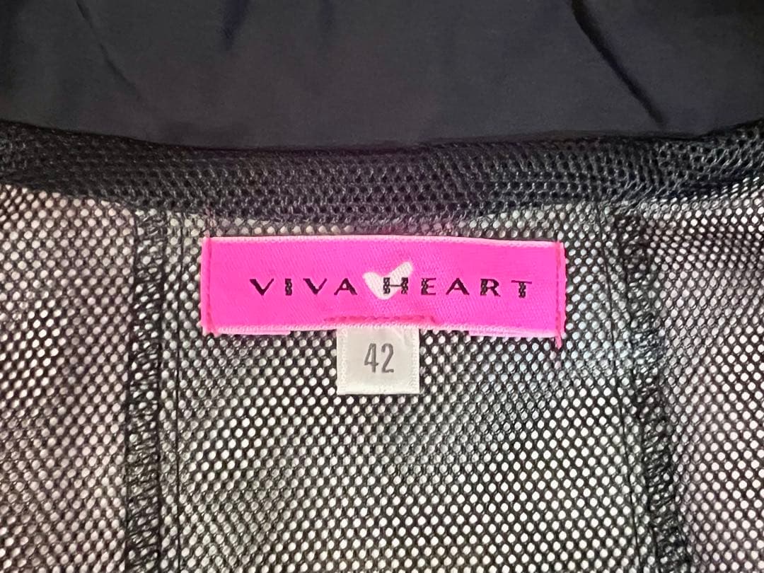 VIVA HEART ビバハート　ピンク　ゴルフウェア上下セット　撥水　防風