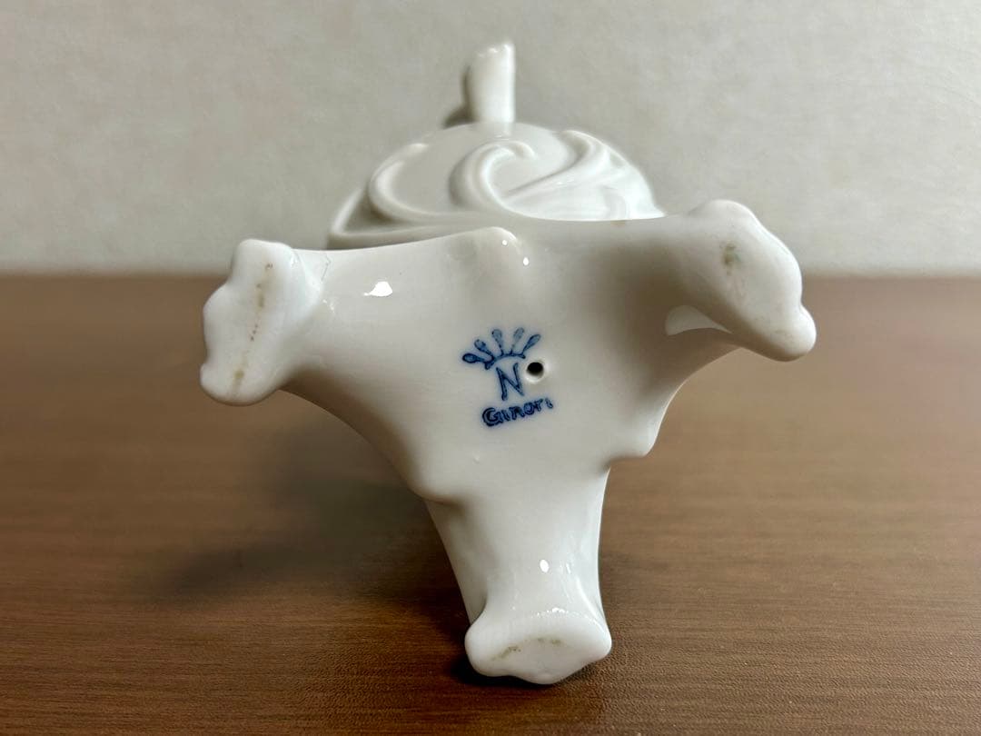 天使 置物 3体セット カポディモンテ風 GINORI 陶器