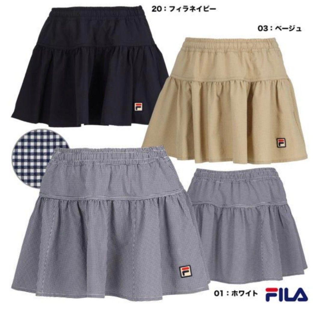 【フィラ】テニスウェア　スコートL￥16280/プリンス　バボラ　ローチェ