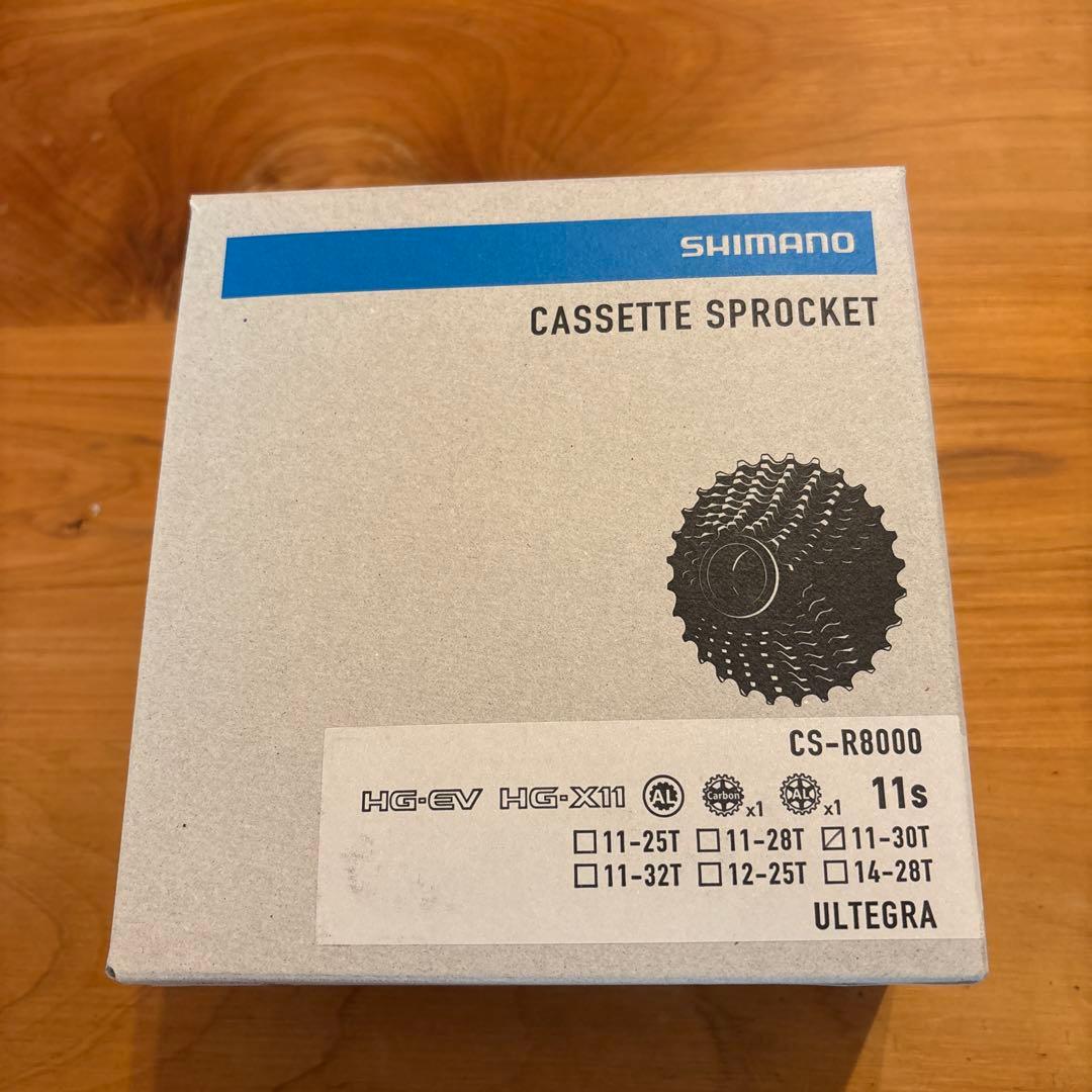 SHIMANO CS-R8000 11速スプロケット　11-30T