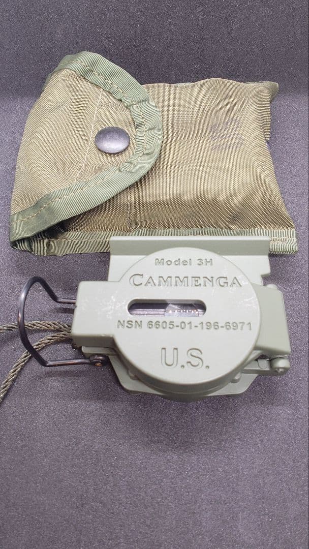 CAMMENGA Model 3H コンパス 収納ケース付き