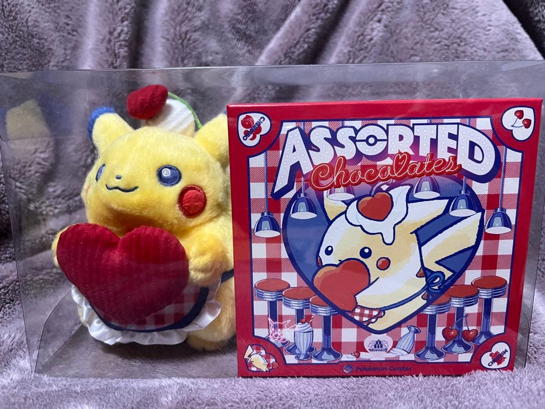 ピカチュウ モロゾフ バレンタイン 2024ぬいぐるみ