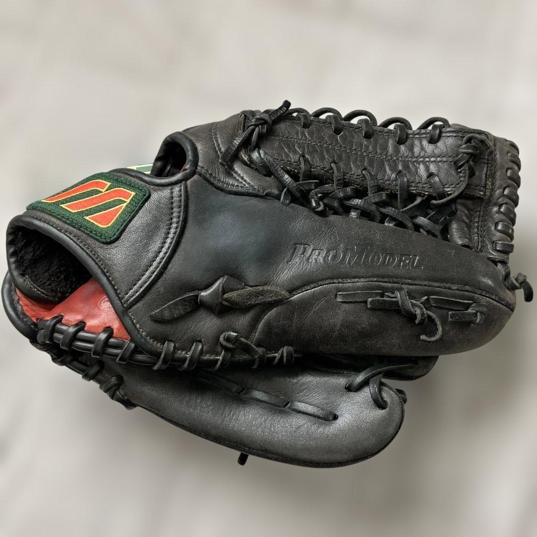 ミズノ イチローモデル ProModel 赤ビュー 少年L 軟式グローブ