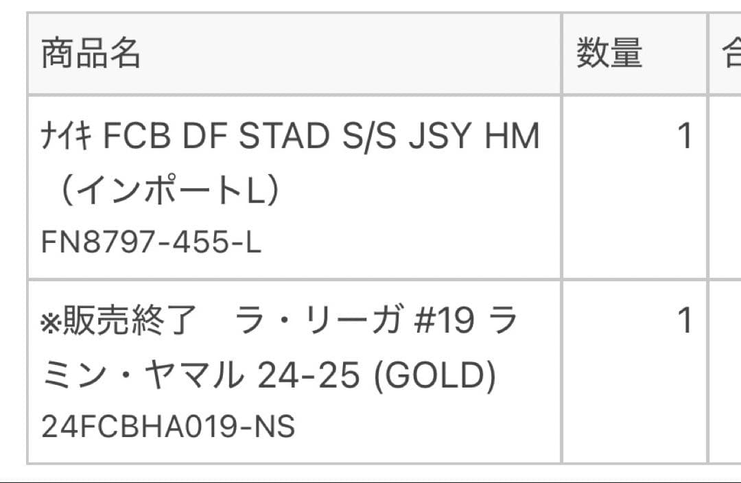 【美品】バルセロナ　レプリカユニフォーム　ラミン・ヤマル 正規品
