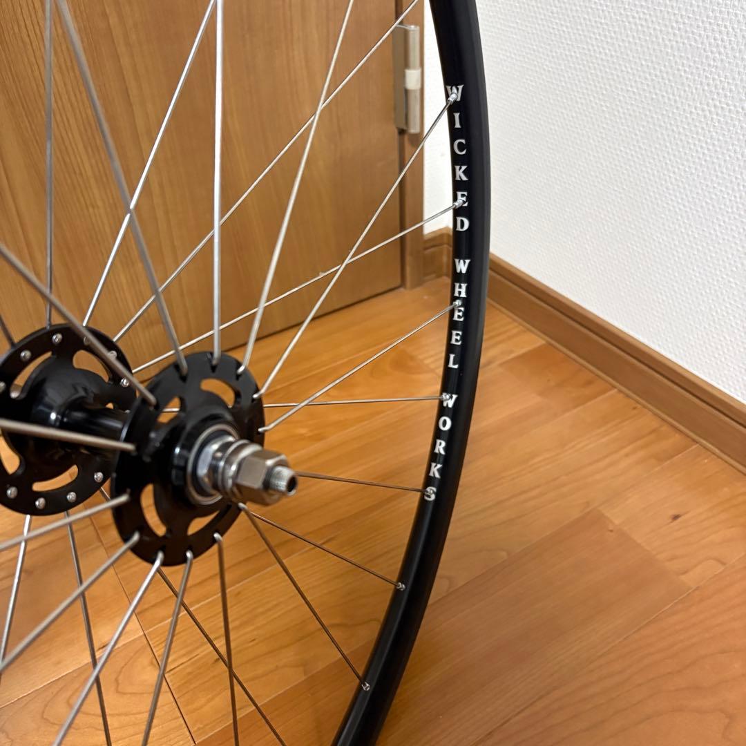 Wicked Wheel Works ピスト 700C 前後ホイールセット